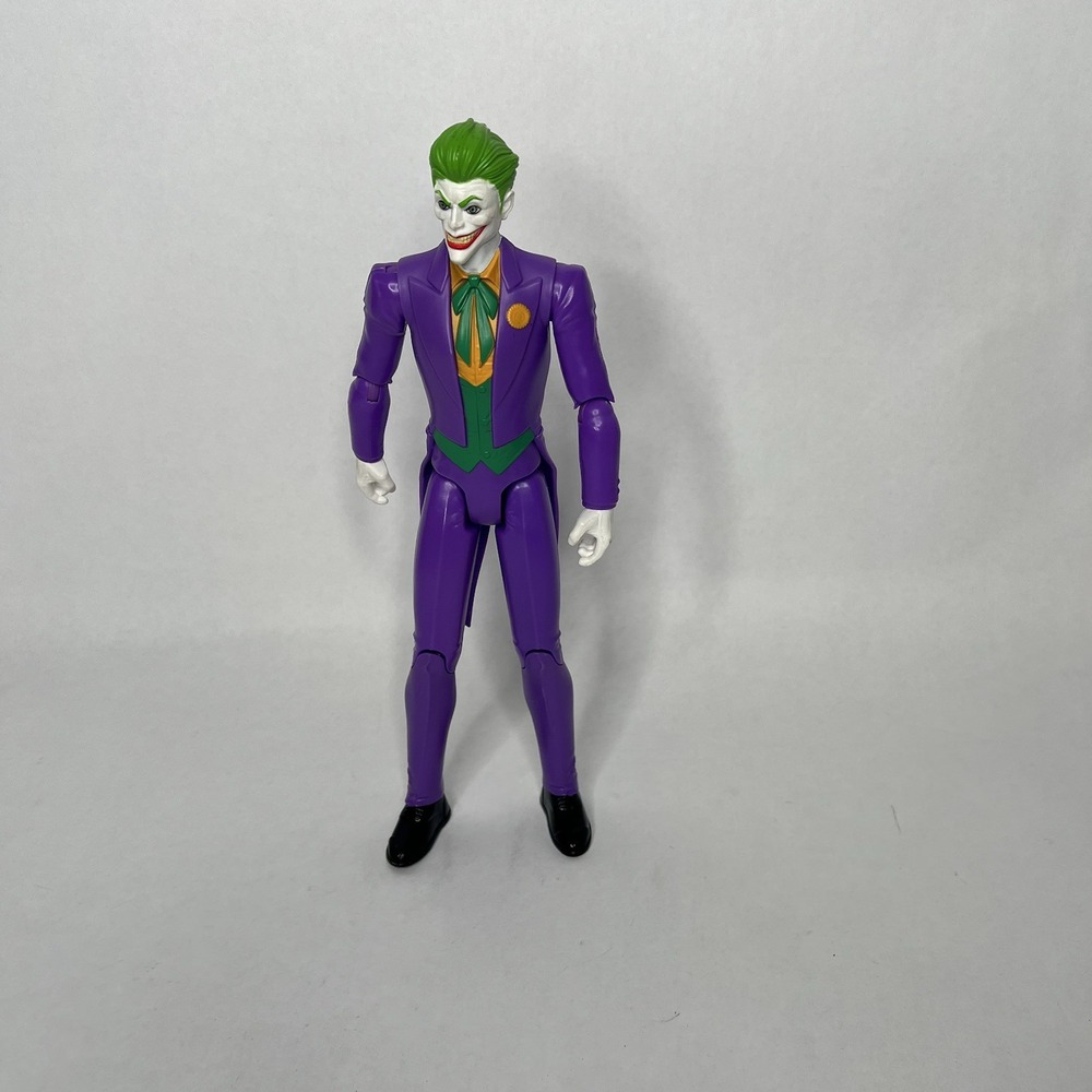 Joker 12" DC Comics Batman Action Figure Toy Purple Collectible Robin Harley EUC